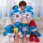 Jucarii plus Set 3 Strumfi Mascote The Smurfs 10 cm