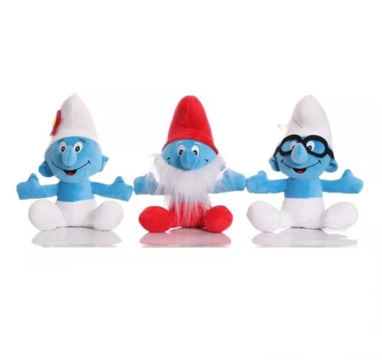 Jucarii plus Set 3 Strumfi Mascote The Smurfs 18 cm