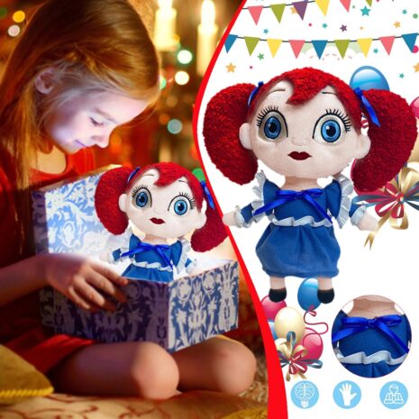 Papusa infricosatoare din plus Huggy Wuggy Poppy Playtime