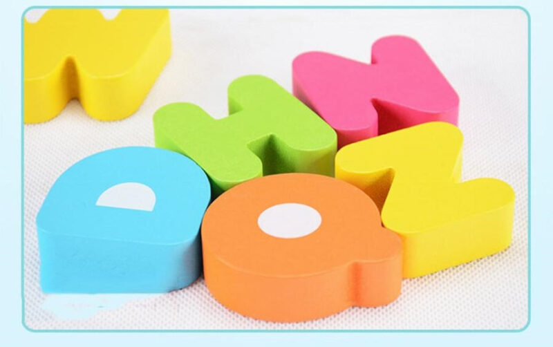 Puzzle educativ Tabla de scris alfabetica cu litere