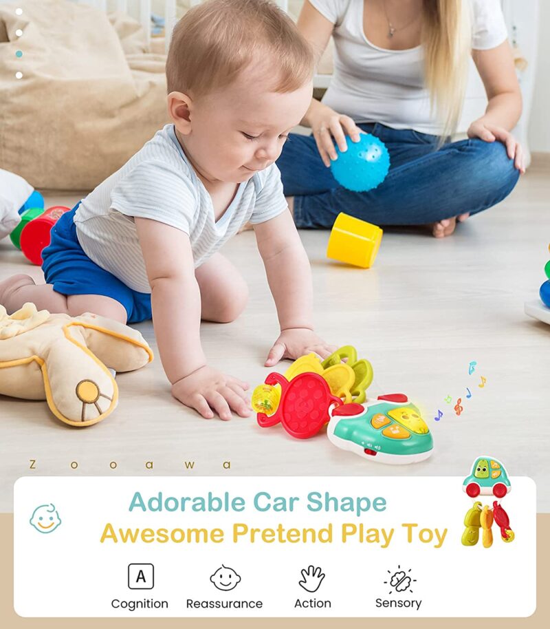 Telecomanda masina Chei muzicale cu lumini Hola