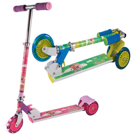 Trotineta cu lumini si Sistem de franare spate