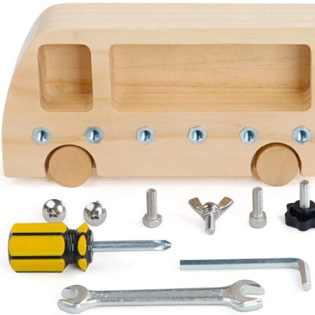 Autobuzul Montessori Activitati de indemanare si educative