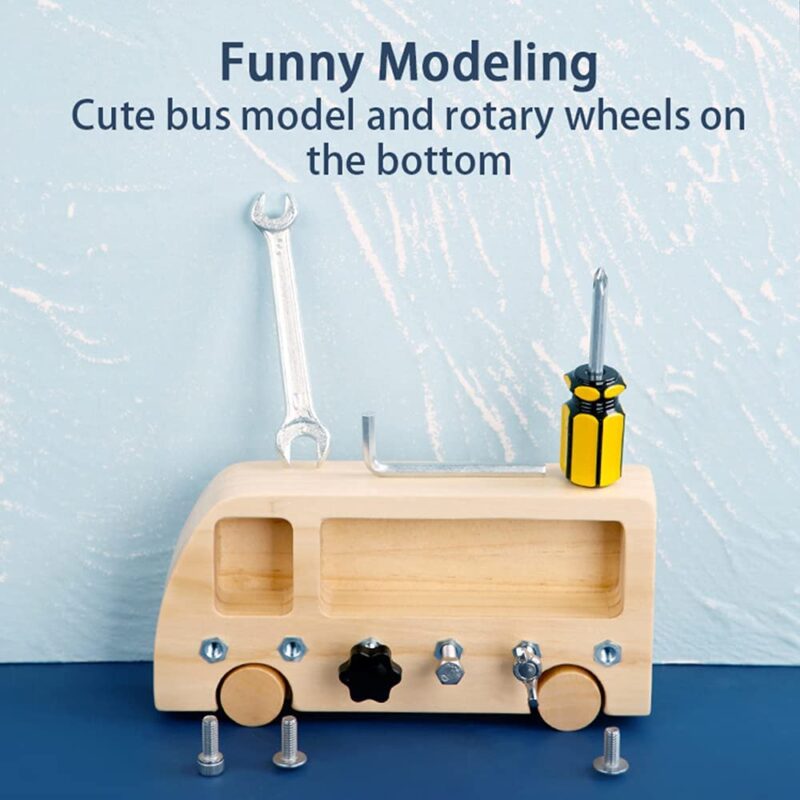 Autobuzul Montessori Activitati de indemanare si educative