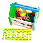 Casuta cu activitati educative Cifre-Forme geometrice