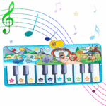 Covor pliabil educativ cu 10 taste de pian