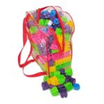 Cuburi de construit Set 200 piese colorate