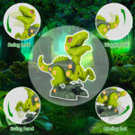 Dinozaur cu bormasina Set constructii STEM