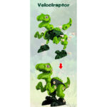 Dinozaur cu bormasina Set constructii STEM