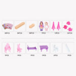 Puzzle asamblare Casuta Printesei 298 piese