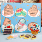 Puzzle bucati 3D Desert Dulciuri lemn