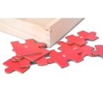 Set 4 Puzzle in cutie lemn Vehicule de transport