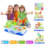 Set constructie Puzzle STEM Jucarii educative 237 piese