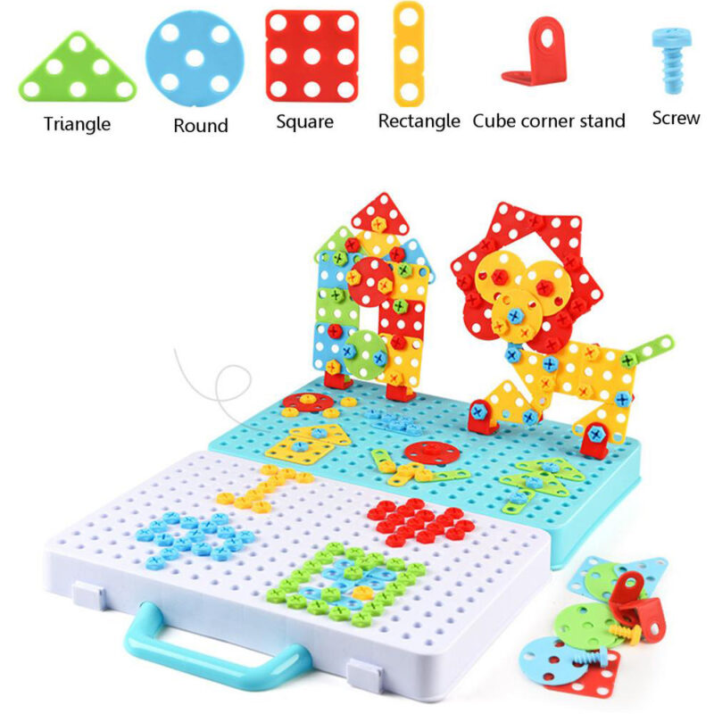 Set constructie Puzzle STEM Jucarii educative 237 piese