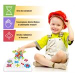 Set constructie Puzzle STEM Jucarii educative 237 piese