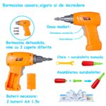 Set constructie Puzzle STEM Jucarii educative 237 piese