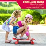 Skateboard copii cu Roti luminoase din silicon