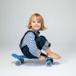 Skateboard copii cu Roti luminoase din silicon