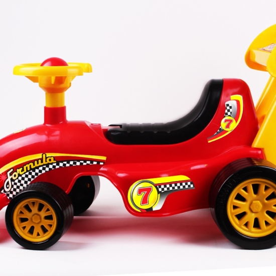 Masina Mini Kart cu spatar Claxon pe volan