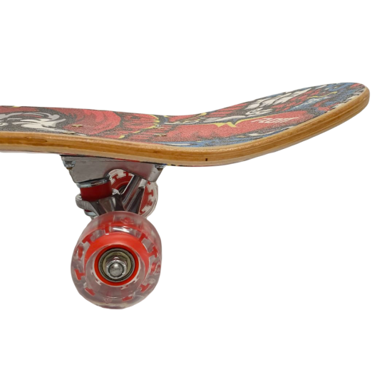 Skateboard placa Roti silicon cu lumini