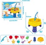 Centru activitati plaja Masuta pescuit animale marine