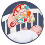 Centru de activitati Masuta-Proiector muzical bebe