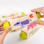 Cub Rotativ Puzzle motricitate animale insecte