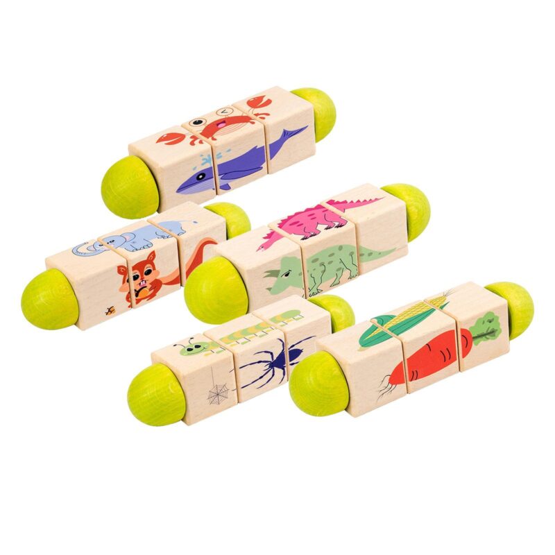 Cub Rotativ Puzzle motricitate animale insecte