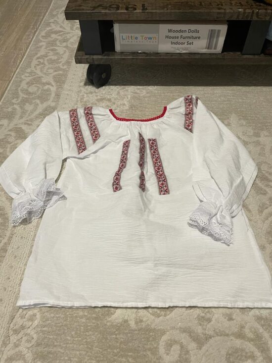 Ie traditionala copii maneca lunga Raisa