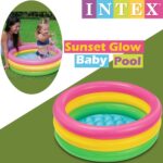 Piscina gonflabila Curcubeu Loc de joaca cu apa