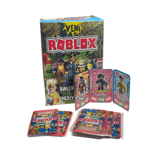 Set 150x3 cartonase Roblox seria 2019 Set 150x3 cartonase Roblox seria 2019