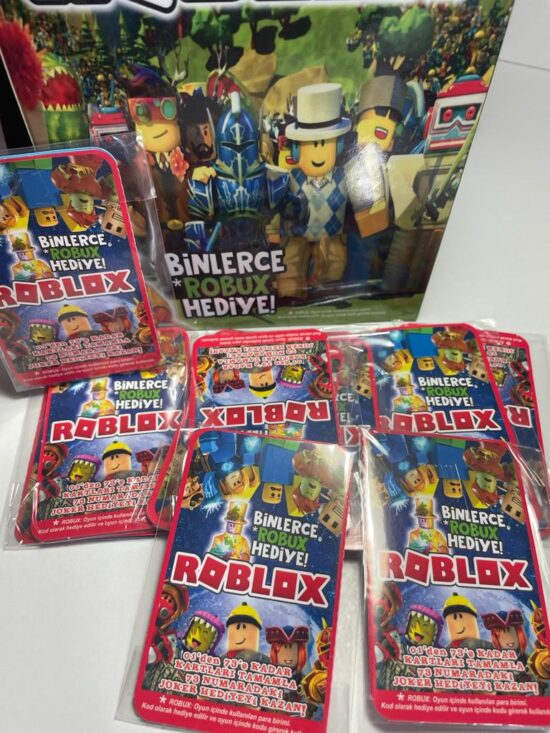 Set 150x3 cartonase Roblox seria 2019