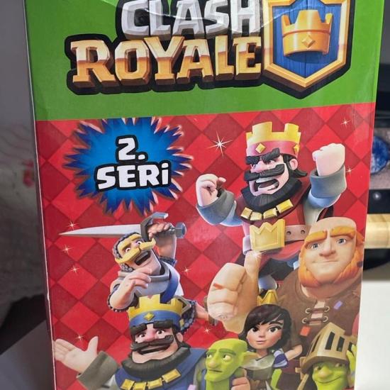 Set 200 cartonase Clash Royale Seria 2
