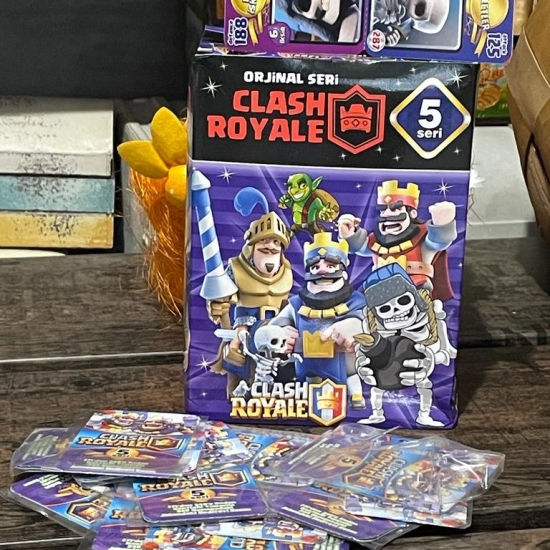 Set 400 cartonase Clash Royale Seria 5