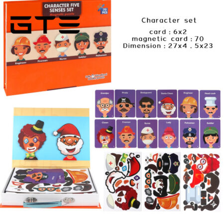 Carte-Tabla pentru desen magnetica Puzzle Marker