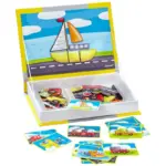 Carte magnetica Puzzle magnetic vehicule carduri