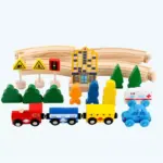 Circuit trenulet-masini Oraselul semne circulatie 26piese