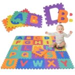 Covor puzzle educativ spuma EVA Litere