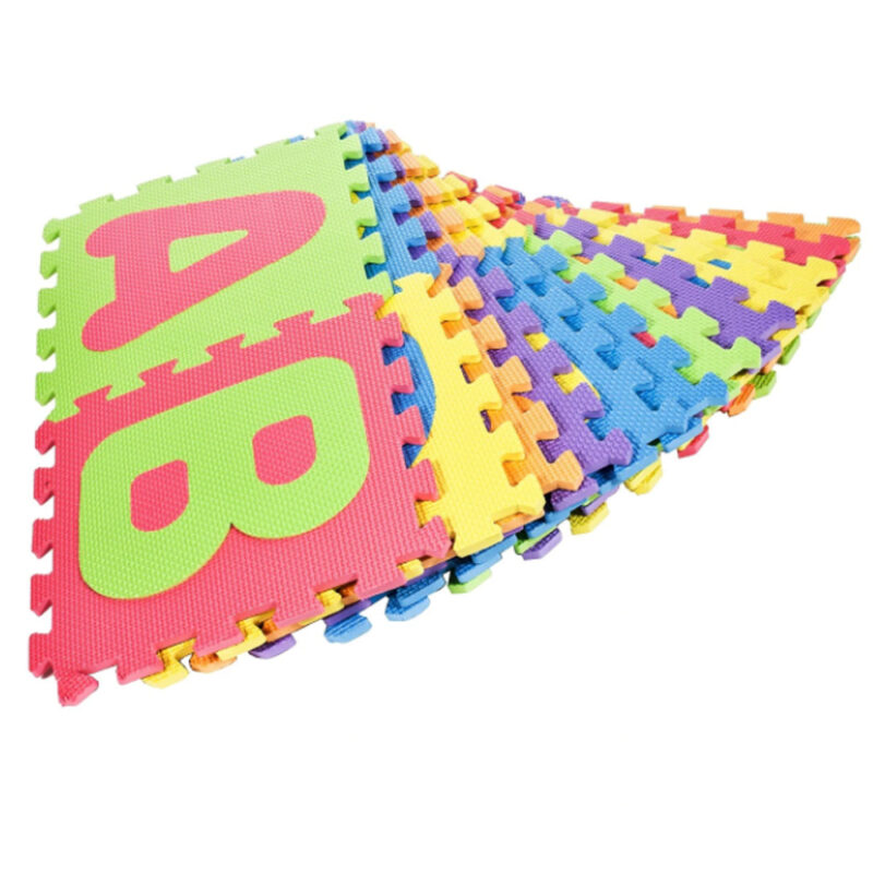 Covor puzzle educativ spuma EVA Litere