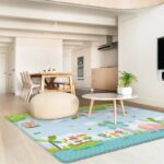 Covoras joaca XPE pliabil impermeabil Educativ 150 x 180 cm