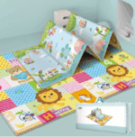 Covoras joaca XPE pliabil impermeabil Educativ 150 x 180 cm