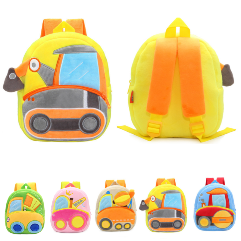 Ghiozdan gradinita Rucsac copii plus vehicule