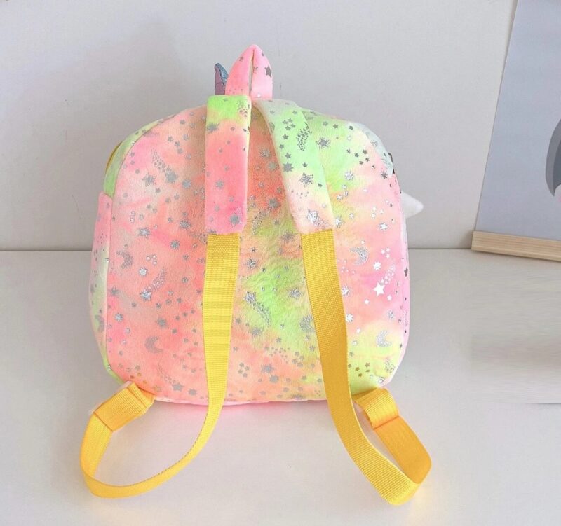 Ghiozdan plus Unicorn model 3D sclipici