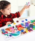 Puzzle educativ Alfabet 3D lemn Animale