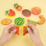 Puzzle educativ Fructe Xilofon Joc 3in1