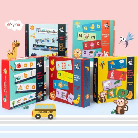 Puzzle educativ limba engleza Jocuri asociere