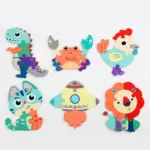 Puzzle lemn Asociere cuvinte cu imagini