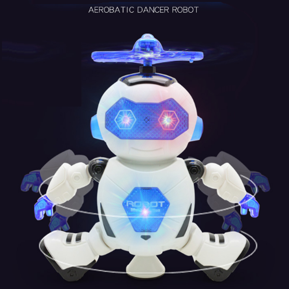 Robotul electric Danseaza Canta Lumineaza