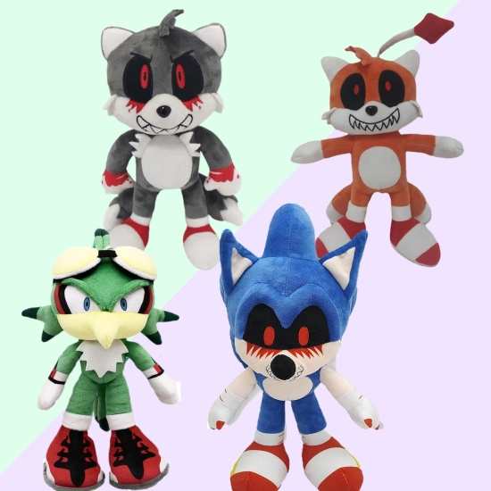 Sonic Set 4 personaje plus Ariciul si prietenii