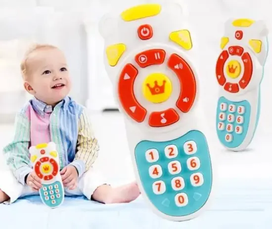 Telecomanda bebe efecte sonore si luminoase